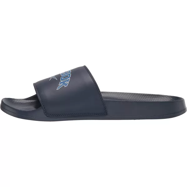 imageReebok UnisexAdult Classic Slides SneakerVector NavyVector BlueWhite