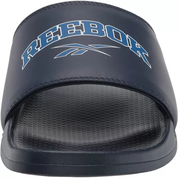 imageReebok UnisexAdult Classic Slides SneakerVector NavyVector BlueWhite