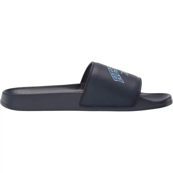 imageReebok UnisexAdult Classic Slides SneakerVector NavyVector BlueWhite