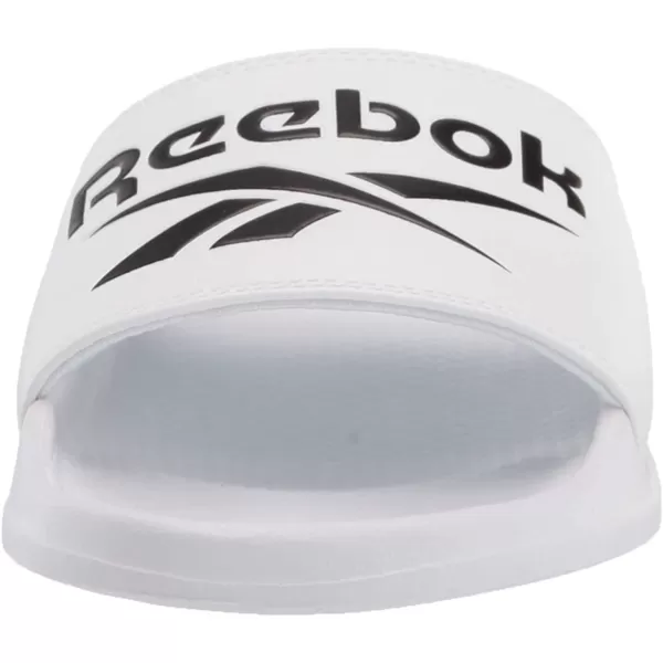 imageReebok UnisexAdult Classic Slides SneakerWhiteBlackWhite