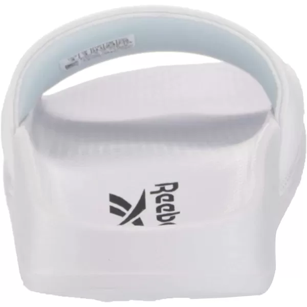imageReebok UnisexAdult Classic Slides SneakerWhiteBlackWhite