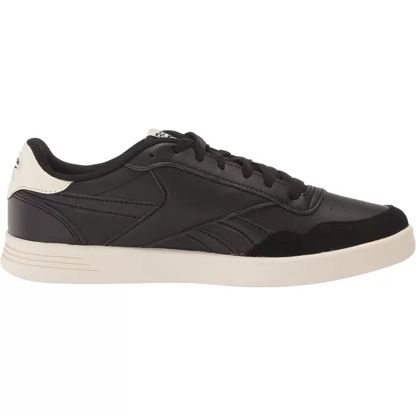 imageReebok UnisexAdult Court Advance SneakerBlackChalkBlack