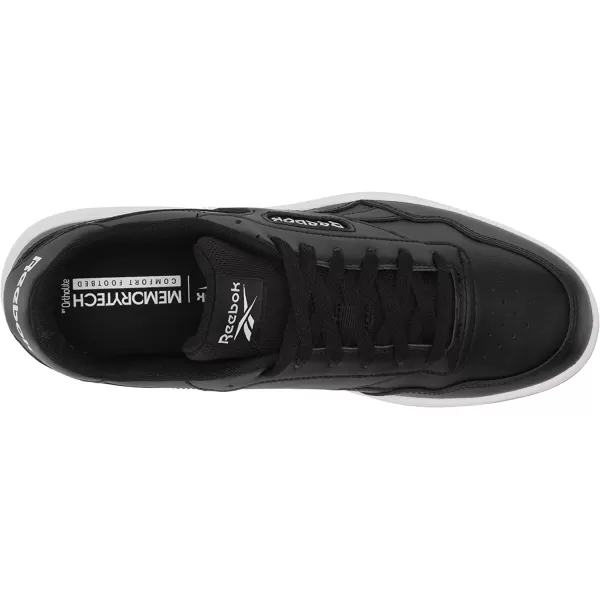 imageReebok UnisexAdult Court Advance SneakerBlackWhiteGum