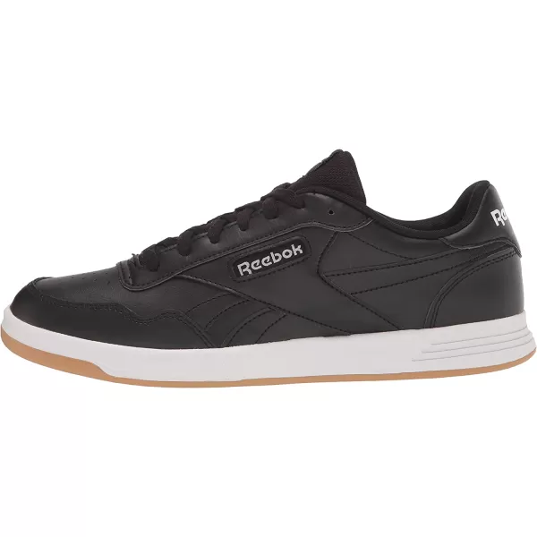 imageReebok UnisexAdult Court Advance SneakerBlackWhiteGum