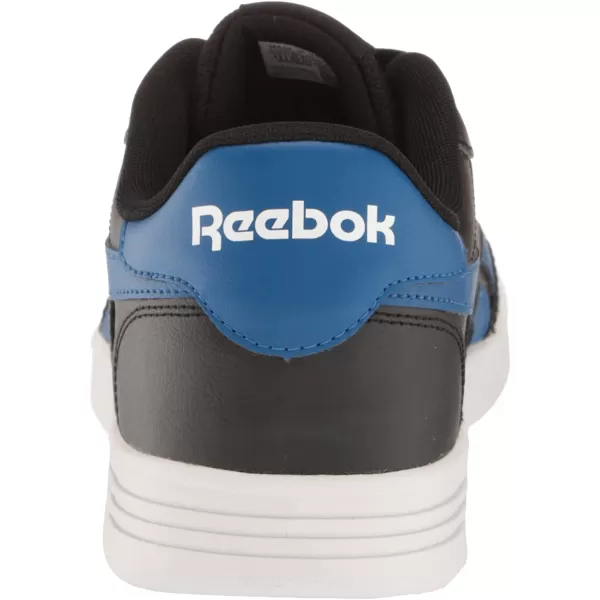 imageReebok UnisexAdult Court Advance SneakerBlackwhiteVector BlueFtwr White