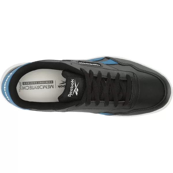 imageReebok UnisexAdult Court Advance SneakerBlackwhiteVector BlueFtwr White