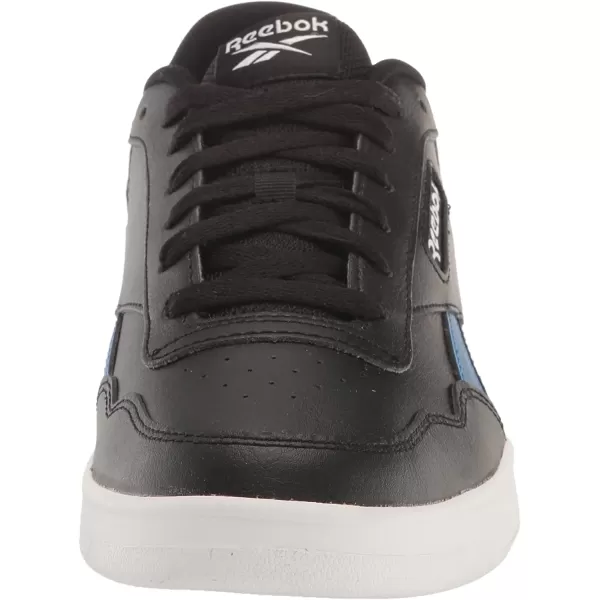 imageReebok UnisexAdult Court Advance SneakerBlackwhiteVector BlueFtwr White