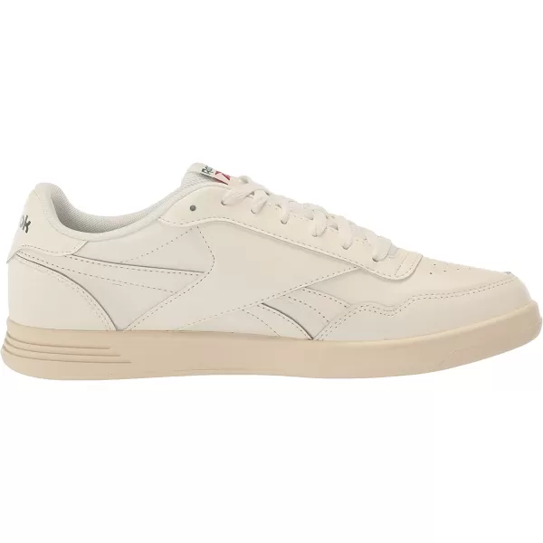 imageReebok UnisexAdult Court Advance SneakerChalkDark GreenFlash Red