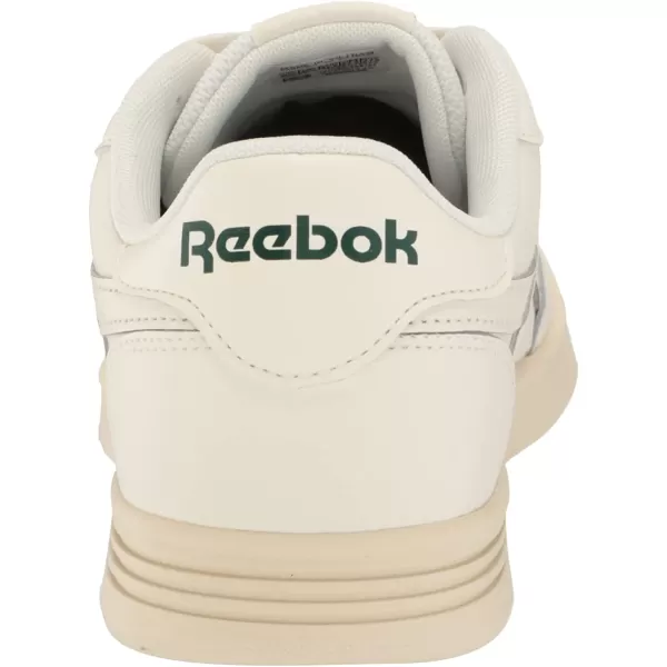 imageReebok UnisexAdult Court Advance SneakerChalkDark GreenFlash Red