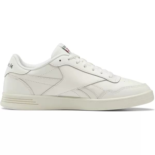 imageReebok UnisexAdult Court Advance SneakerChalkDark GreenFlash Red