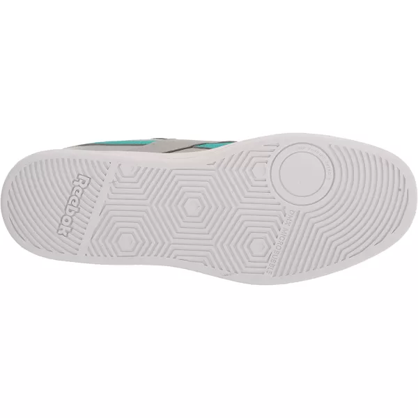 imageReebok UnisexAdult Court Advance SneakerPure GreyBlackClassic Teal