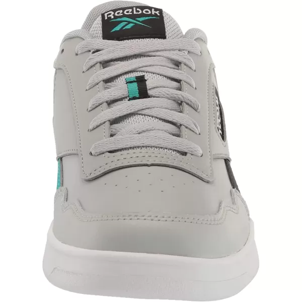 imageReebok UnisexAdult Court Advance SneakerPure GreyBlackClassic Teal