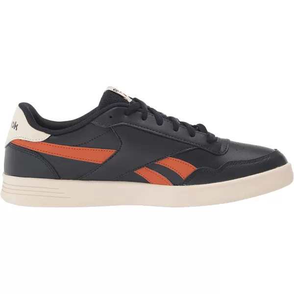 imageReebok UnisexAdult Court Advance SneakerVector NavyChalkBurnt Orange