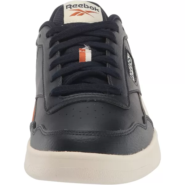 imageReebok UnisexAdult Court Advance SneakerVector NavyChalkBurnt Orange