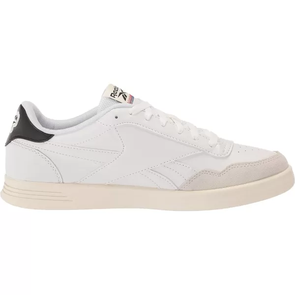 imageReebok UnisexAdult Court Advance SneakerWhiteBlackChalk
