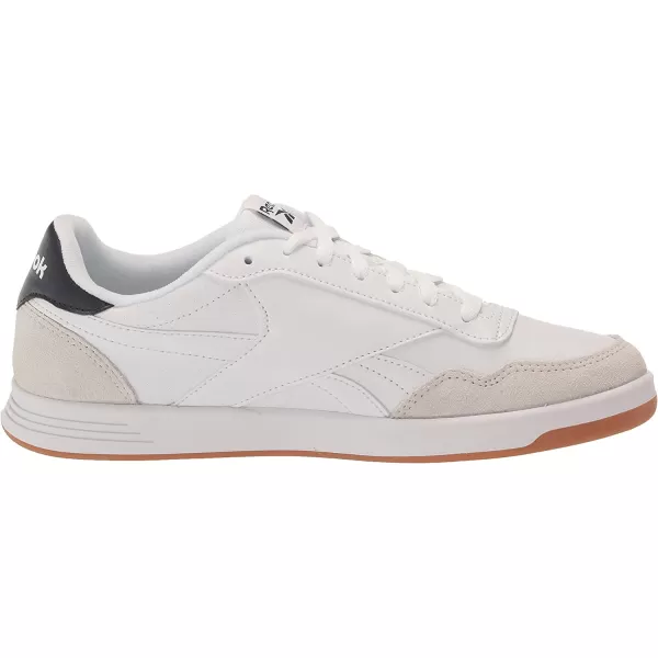 imageReebok UnisexAdult Court Advance SneakerWhiteVector NavyCold Grey
