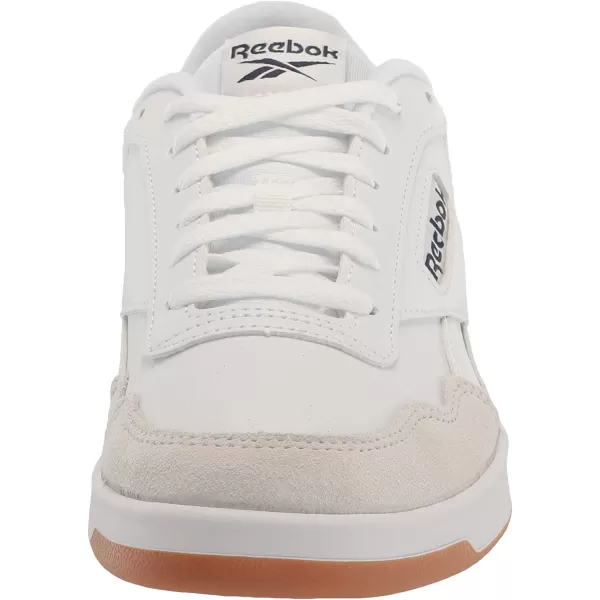 imageReebok UnisexAdult Court Advance SneakerWhiteVector NavyCold Grey
