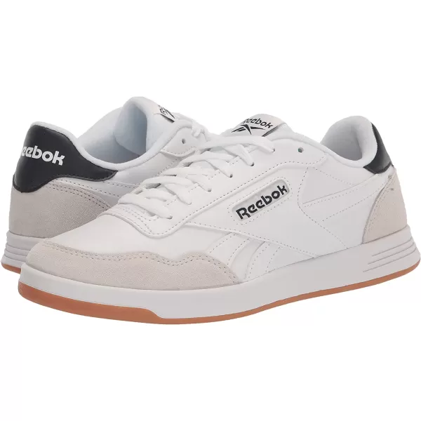 imageReebok UnisexAdult Court Advance SneakerWhiteVector NavyCold Grey