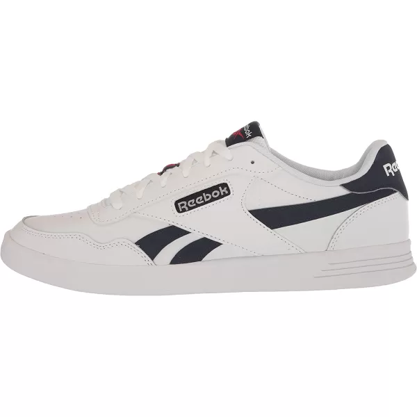 imageReebok UnisexAdult Court Advance SneakerWhiteVector NavyVector Red