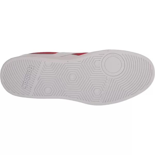 imageReebok UnisexAdult Court Advance SneakerWhiteVector NavyVector Red