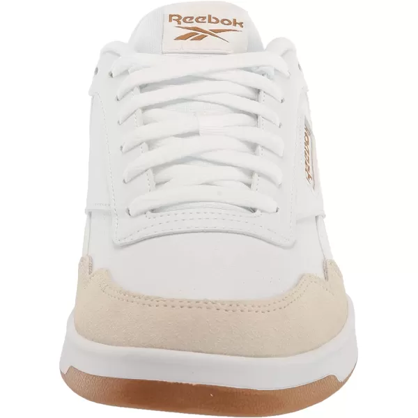 imageReebok UnisexAdult Court Advance SneakerWhiteWild BrownAlabaster
