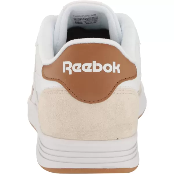 imageReebok UnisexAdult Court Advance SneakerWhiteWild BrownAlabaster
