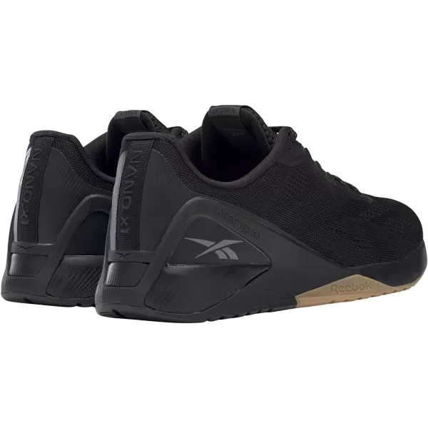 imageReebok UnisexAdult Nano X1 Cross TrainerBlackNight BlackRubber Gum