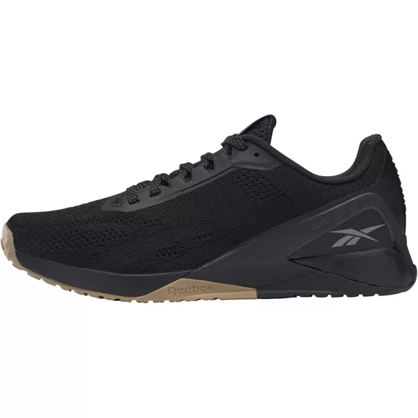 imageReebok UnisexAdult Nano X1 Cross TrainerBlackNight BlackRubber Gum