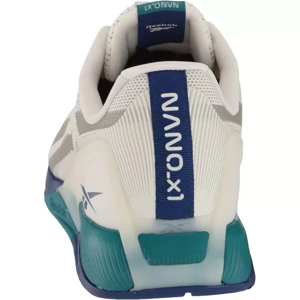 imageReebok UnisexAdult Nano X1 Cross TrainerChalkClassic CobaltSeaport Teal