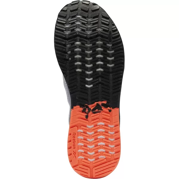 imageReebok UnisexAdult Nano X1 Cross TrainerCold GreyCore BlackOrange Flare