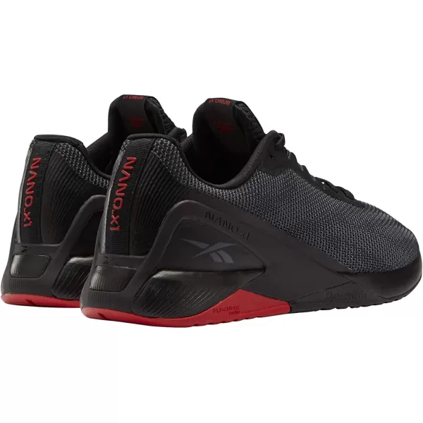 imageReebok UnisexAdult Nano X1 Cross TrainerCore BlackTrue GreyVector Red