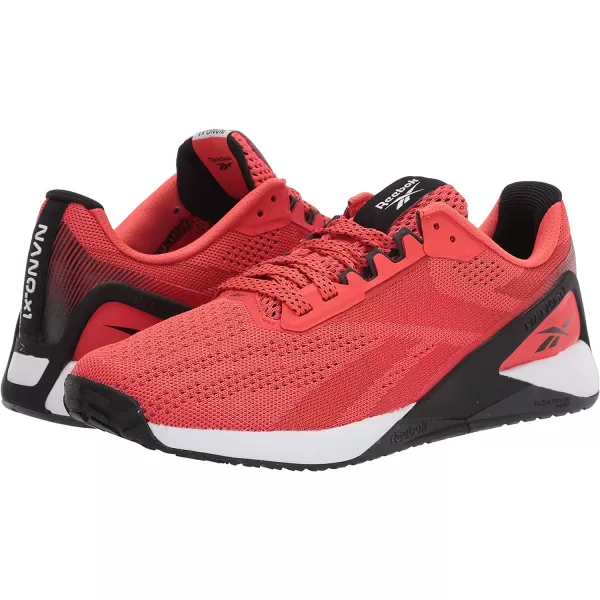 imageReebok UnisexAdult Nano X1 Cross TrainerDynamic RedWhiteBlack