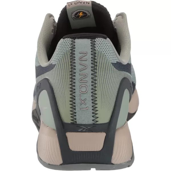 imageReebok UnisexAdult Nano X1 Cross TrainerHarmony GreenBlackPure Grey