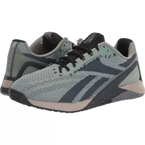 imageReebok UnisexAdult Nano X1 Cross TrainerHarmony GreenBlackPure Grey