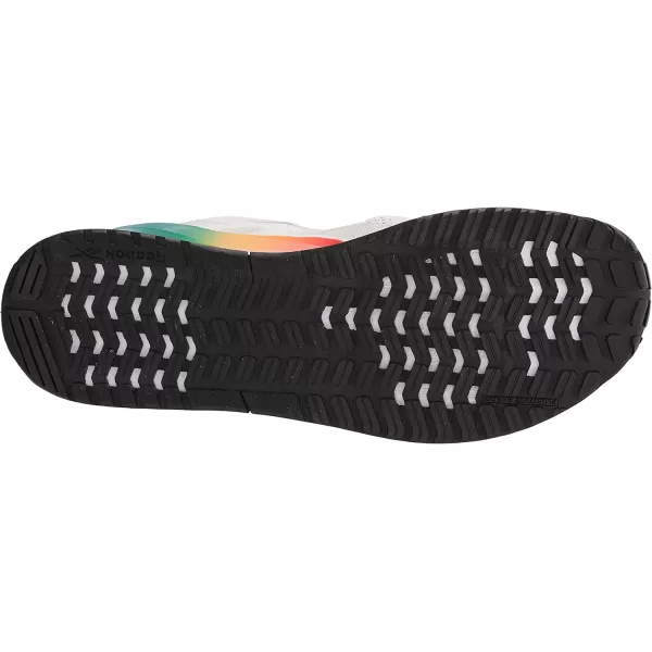 imageReebok UnisexAdult Nano X1 Cross TrainerPrideWhiteRainbow Print
