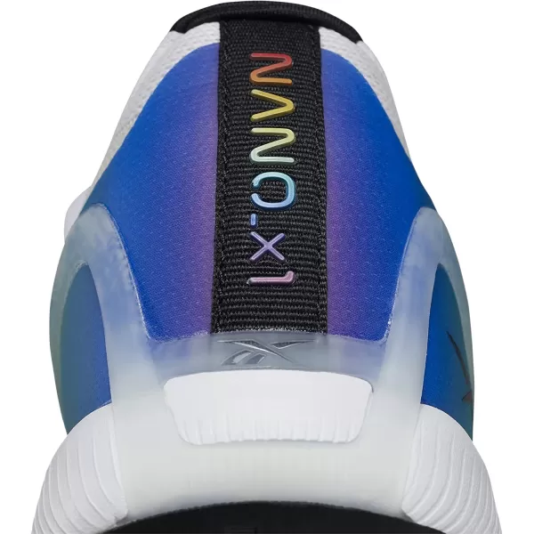 imageReebok UnisexAdult Nano X1 Cross TrainerPrideWhiteRainbow Print