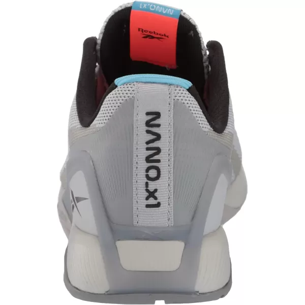 imageReebok UnisexAdult Nano X1 Cross TrainerPure GreyRadiant Aqua