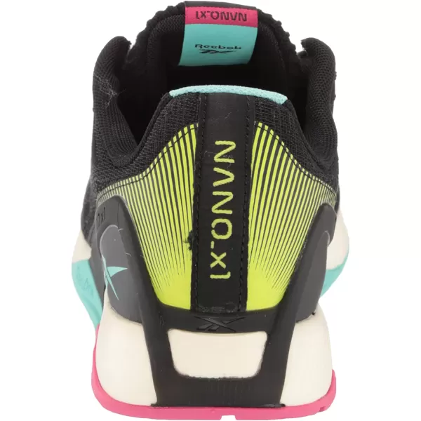 imageReebok UnisexAdult Nano X1 Cross TrainerVegan CollectionBlackPinkBlue
