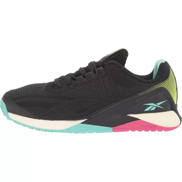 imageReebok UnisexAdult Nano X1 Cross TrainerVegan CollectionBlackPinkBlue