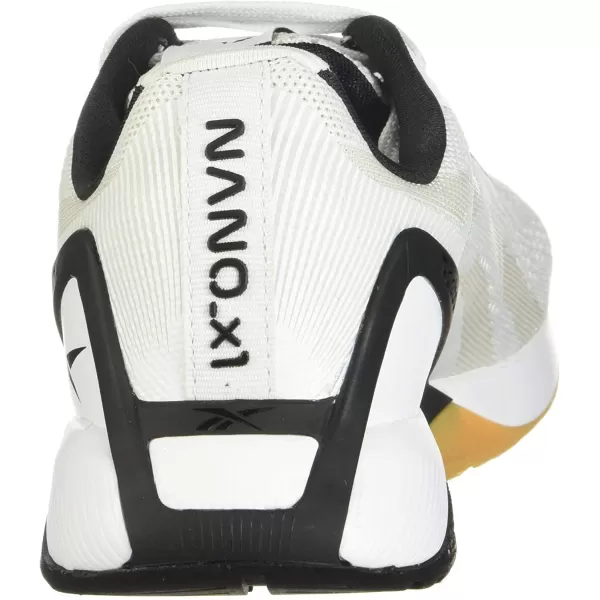 imageReebok UnisexAdult Nano X1 Cross TrainerWhiteBlackRubber Gum