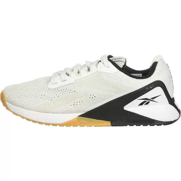 imageReebok UnisexAdult Nano X1 Cross TrainerWhiteBlackRubber Gum