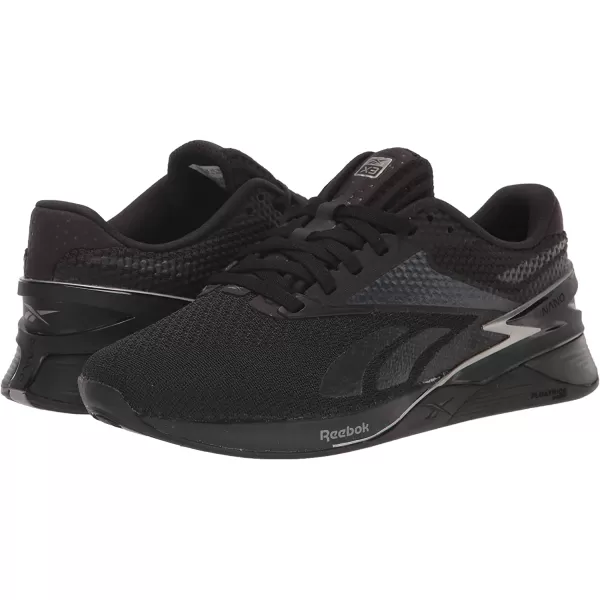 imageReebok UnisexAdult Nano X3 SneakerBlackPewter