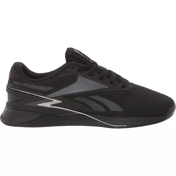 imageReebok UnisexAdult Nano X3 SneakerBlackPewter