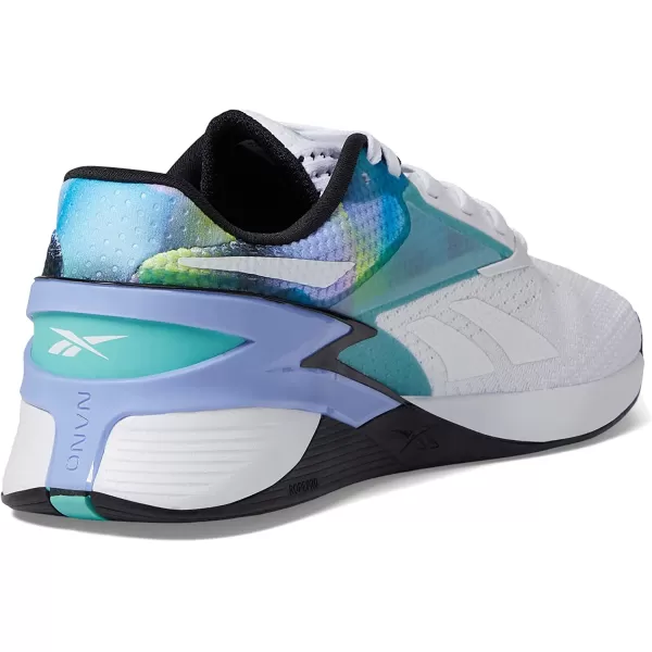 imageReebok UnisexAdult Nano X3 SneakerWhiteSemi Classic TealLilac Glow