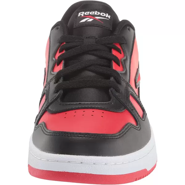 imageReebok UnisexAdult Resonator Low Cross TrainerBlackVector RedWhite