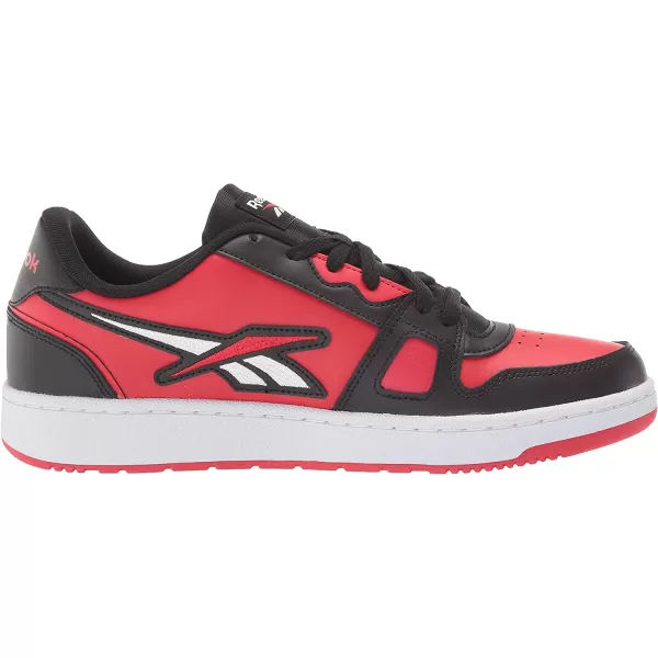 imageReebok UnisexAdult Resonator Low Cross TrainerBlackVector RedWhite