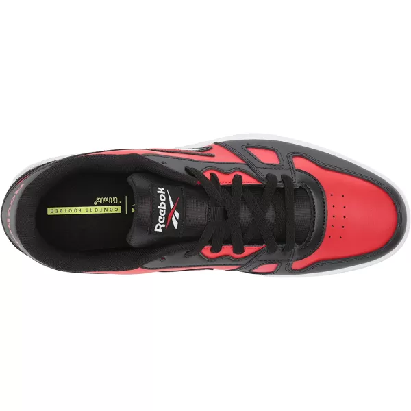 imageReebok UnisexAdult Resonator Low Cross TrainerBlackVector RedWhite
