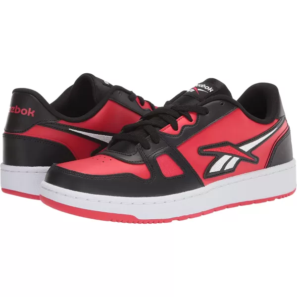 imageReebok UnisexAdult Resonator Low Cross TrainerBlackVector RedWhite