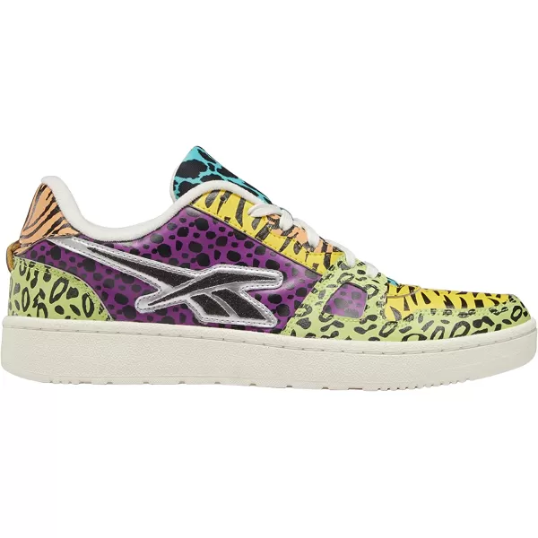 imageReebok UnisexAdult Resonator Low Cross TrainerJetsons Meet the FlintstonesKiwi GreenAubergineCaribbean Teal