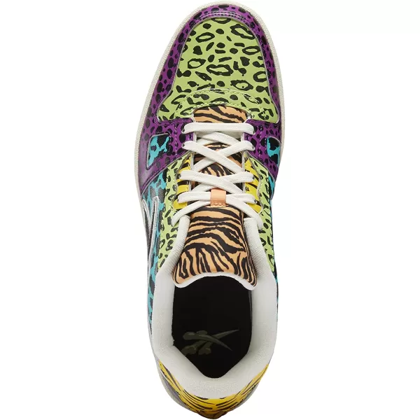 imageReebok UnisexAdult Resonator Low Cross TrainerJetsons Meet the FlintstonesKiwi GreenAubergineCaribbean Teal